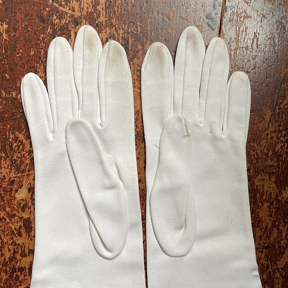 vintage elbow-length gloves - Picture 6 of 10